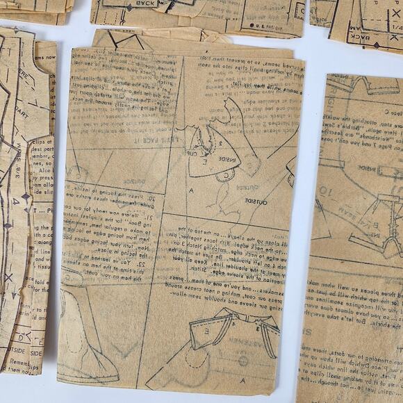 VTG 1961 Advance Mattel Barbie doll patterns cut How to Barbie Sewing book - Picture 7 of 12